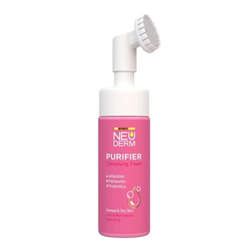 فوم شست‌وشوی صورت نئودرم مدل Purifier مناسب انواع پوست حجم ۱۵۰ میلی‌لیتر